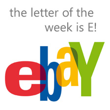E is for Ebay
