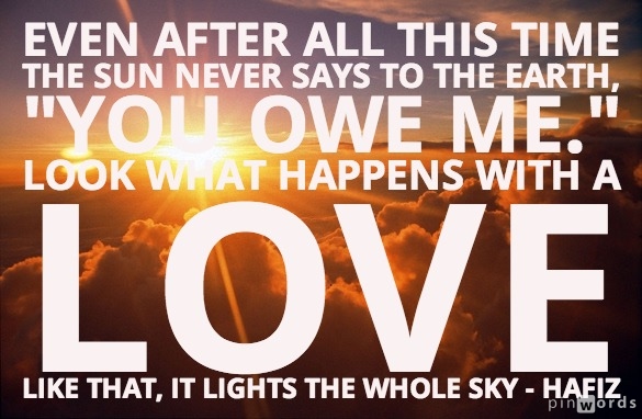 A love like that lights the whole sky relationship quotes